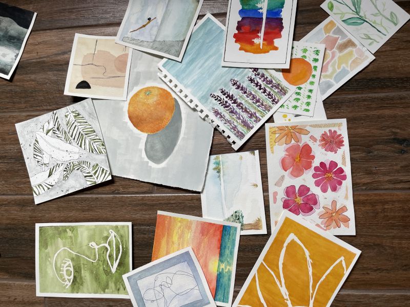 Some of Jennifer's Sketches/Paintings