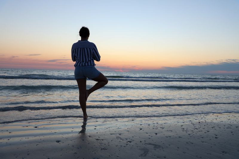 Yoga on the Beach