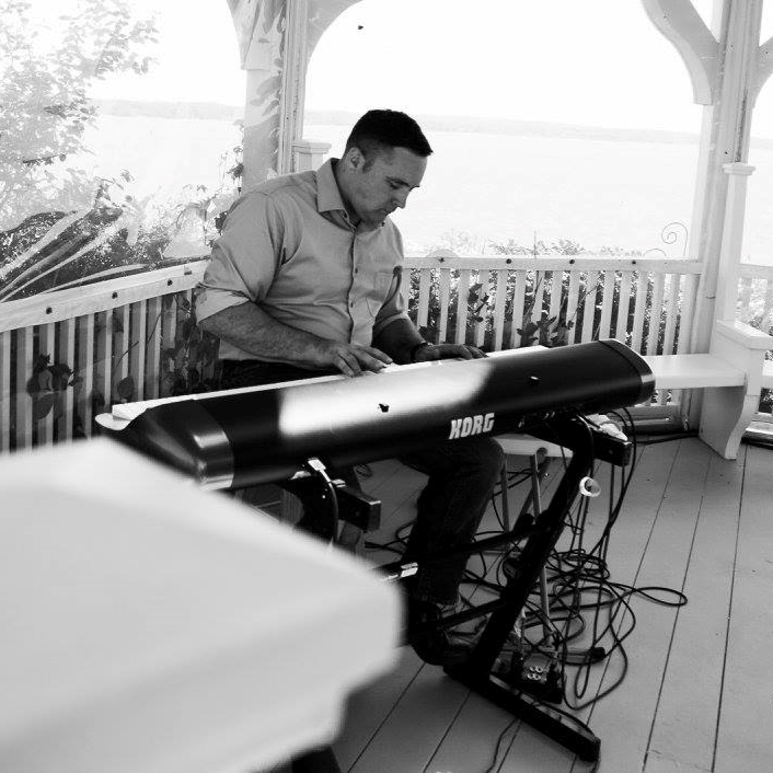 Douglas Playing Piano at a Wedding