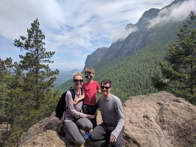 Family Hiking Views
