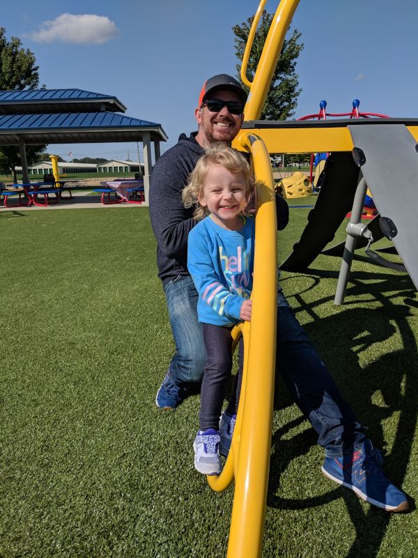 Playing at Our Neighborhood Park