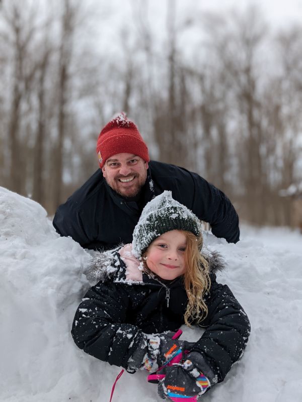 Building a Snow Fort