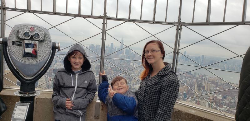 At the Top of the Empire State Building