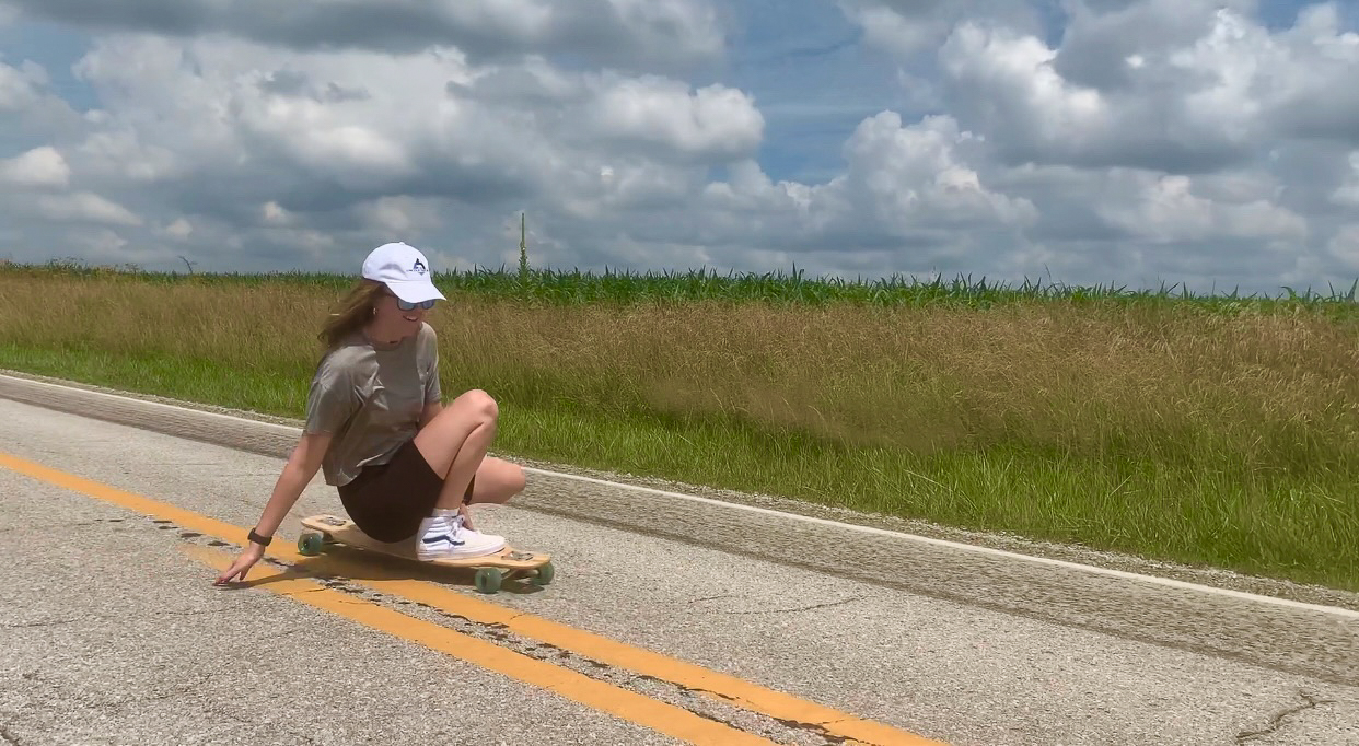 Katelyn Skateboarding