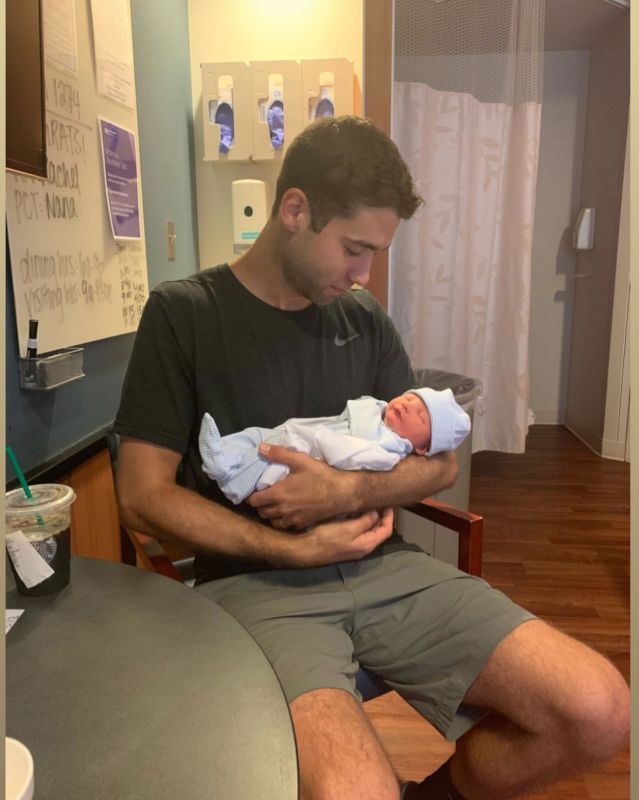 With a Friend's New Baby