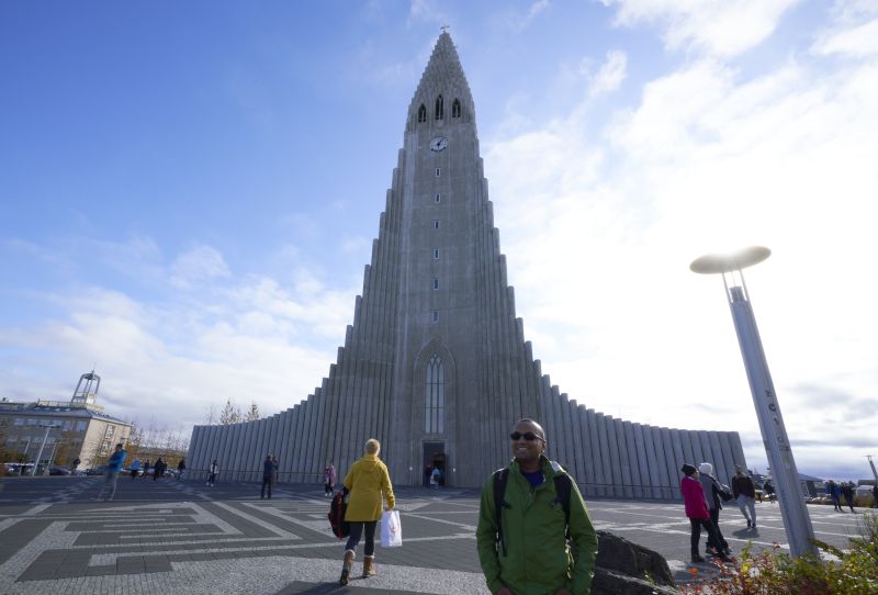 Visiting Hallgrimskirkja Cathedral in Reykjavik, Iceland