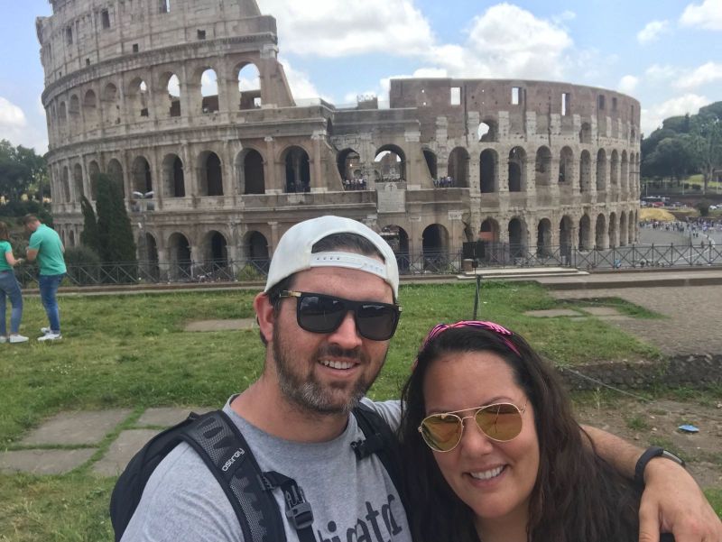 Amazed by the History at the Colosseum