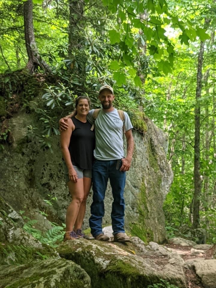 Hiking Up Grandfather Mountain