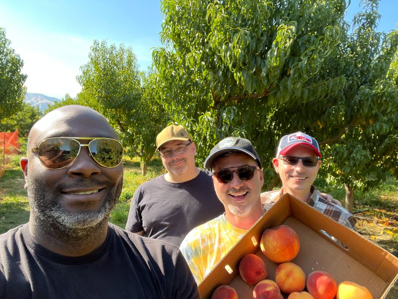 Fruit Picking with Family