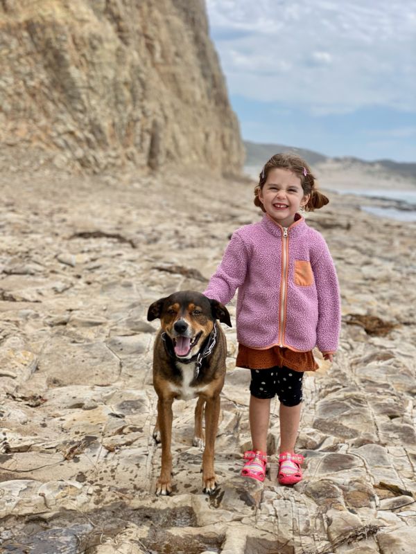 Tidepooling With Our Family Pup, Zoe