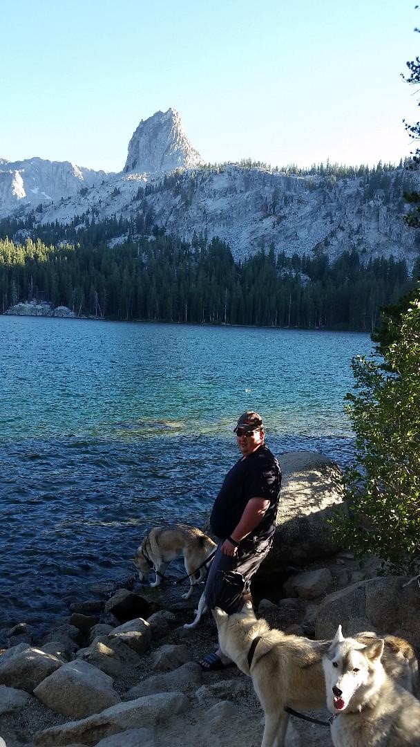 On a Hike in Northern  California