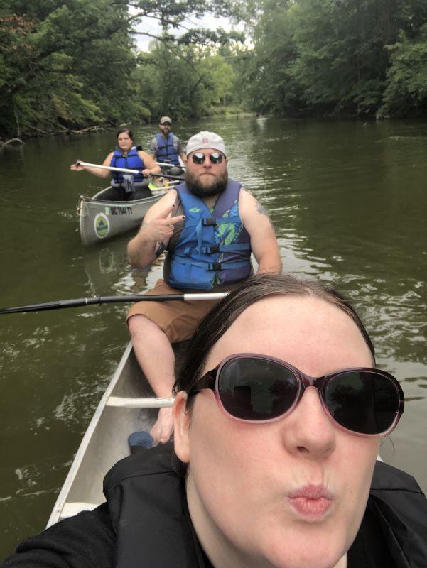 Canoeing With Friends