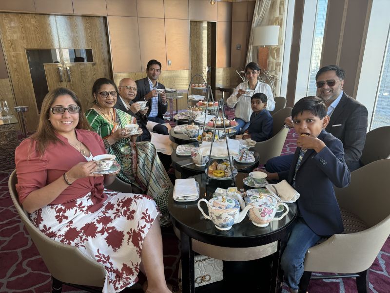 High Tea for Mom's 70th Birthday