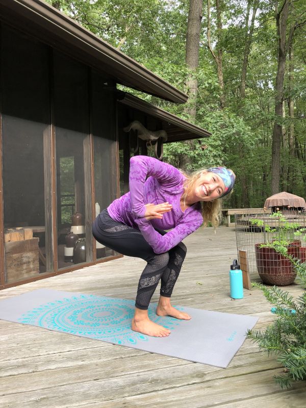 Yoga on the Deck