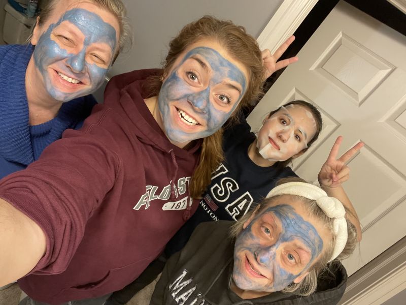 Spa Night With Family