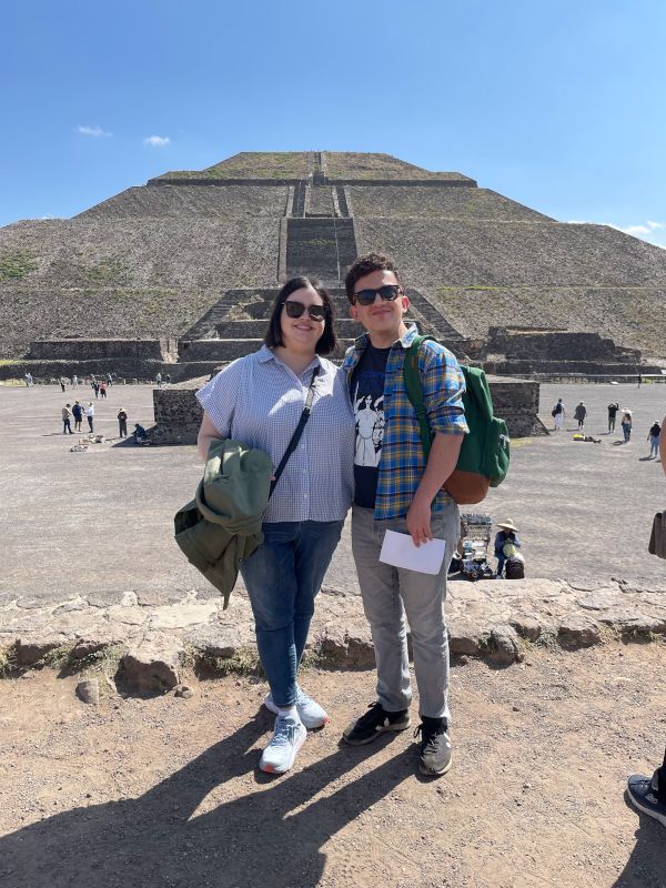 Visiting the Pyramids Outside Mexico City