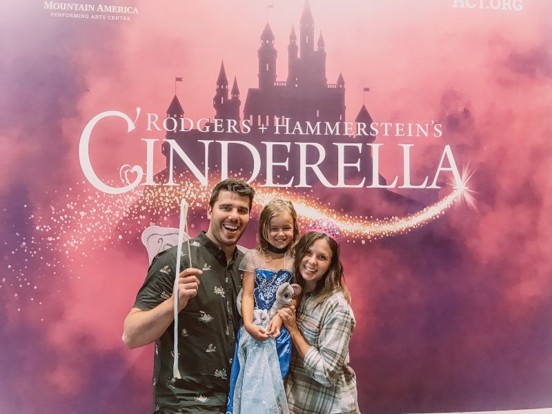 Taking Our Niece to See Cinderella