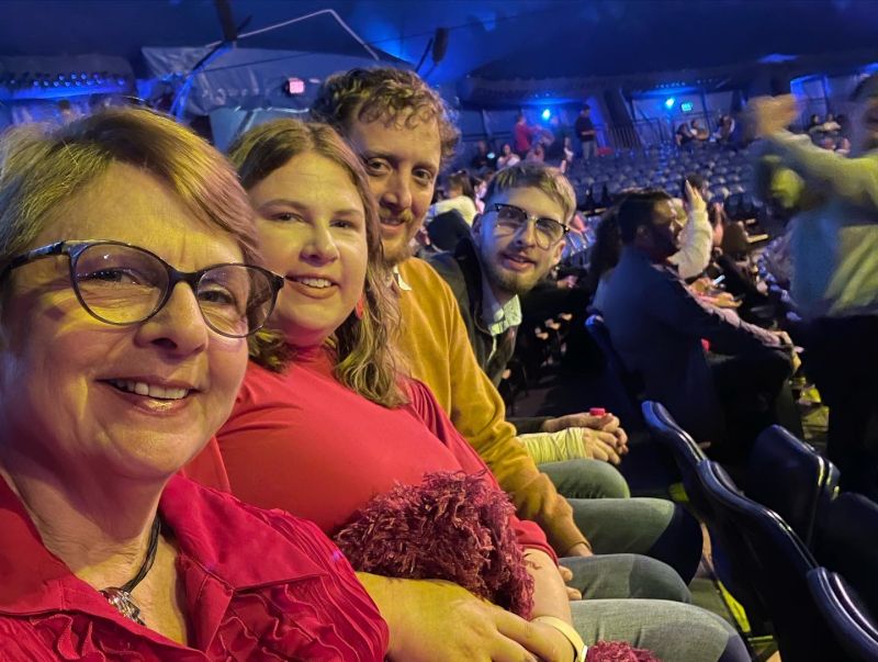 Family at a Live Performance