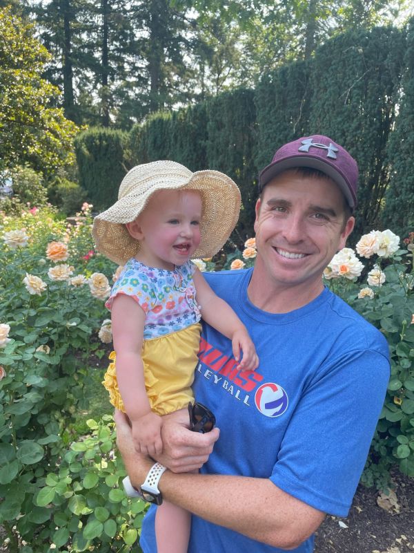 At the Rose Garden