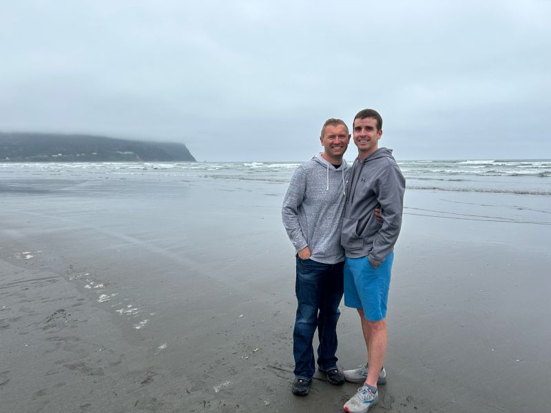 Beach Walk at the Coast