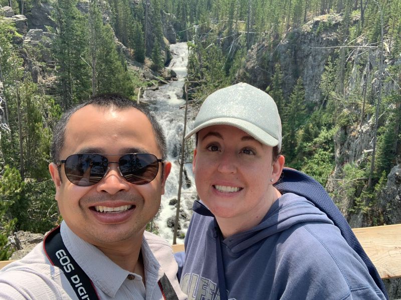 Hiking in Yellowstone