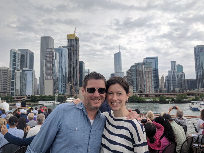 Taking in the Chicago Architecture Boat Tour