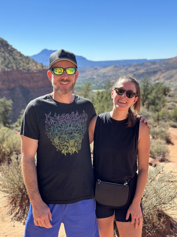 On a Hike in Zion