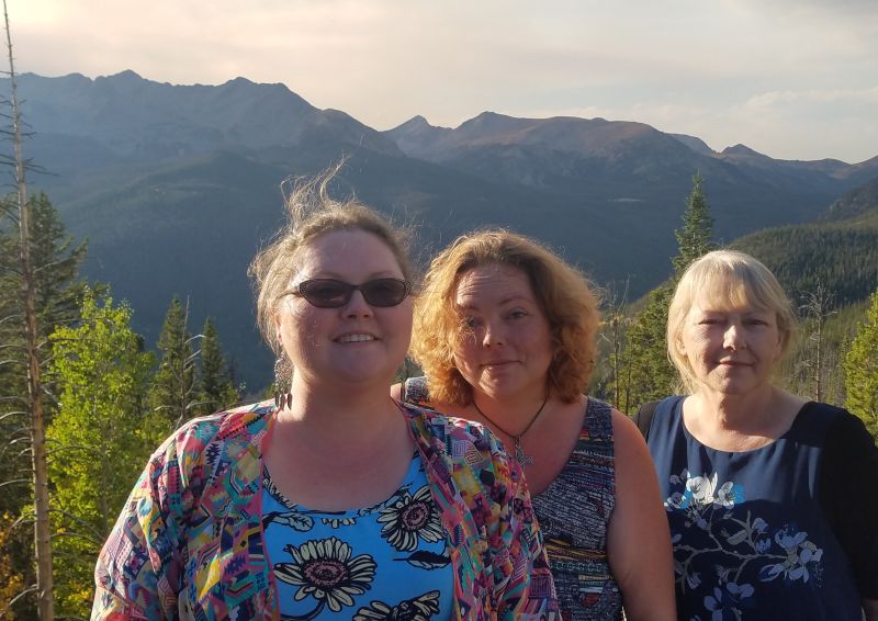 Cheri with Her Sister and Mom