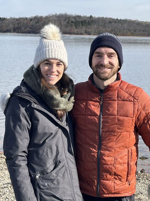 Christmas-time Walk by the Lake