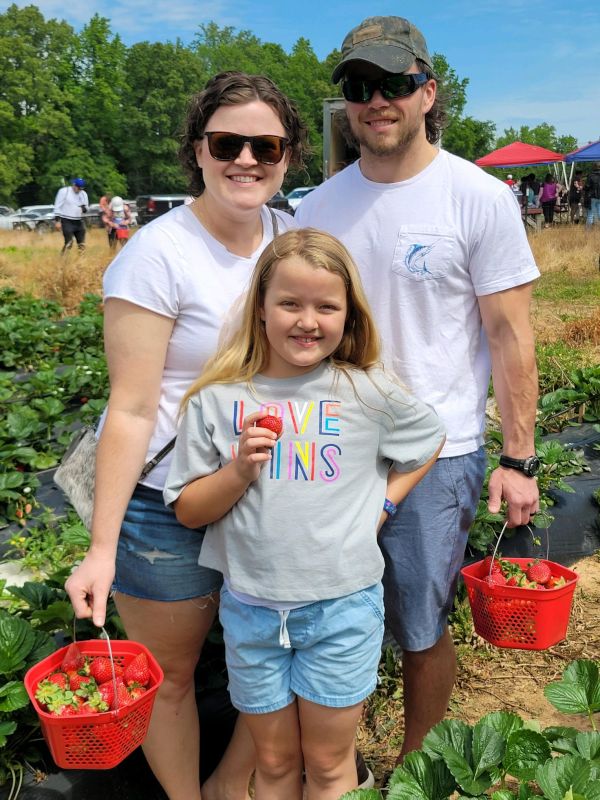 Annual Mother's Day Strawberry Picking