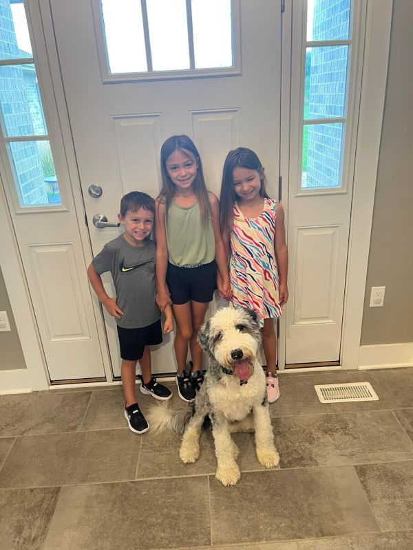 Rookie With Our Nephew & Nieces on Their First Day of School!