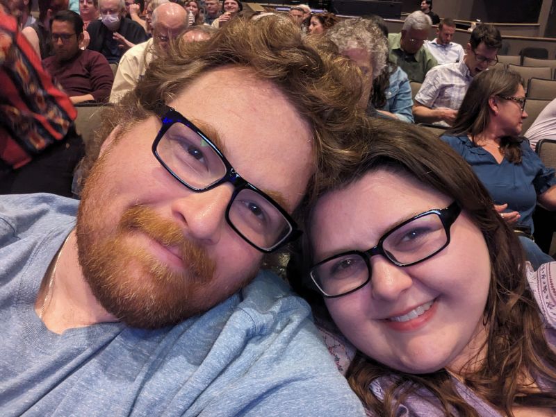 At a Nickel Creek Concert