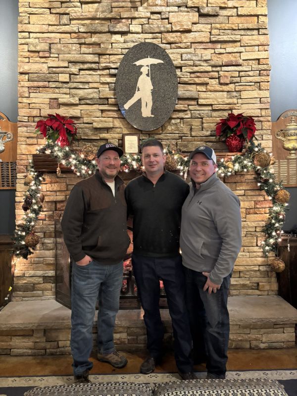Brian Hanging Out with His Good Friends