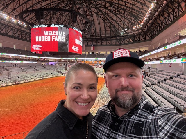 At the Fort Worth Rodeo
