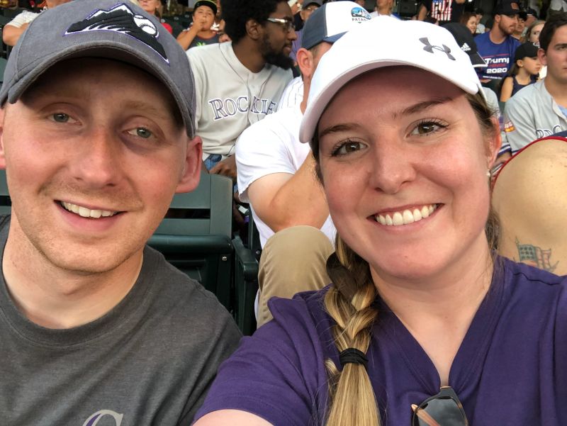 At a Colorado Rockies Game