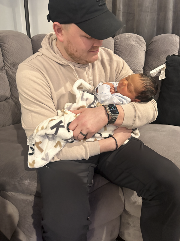 Michael With Our Nephew