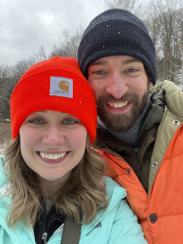 A Post-Sledding Selfie