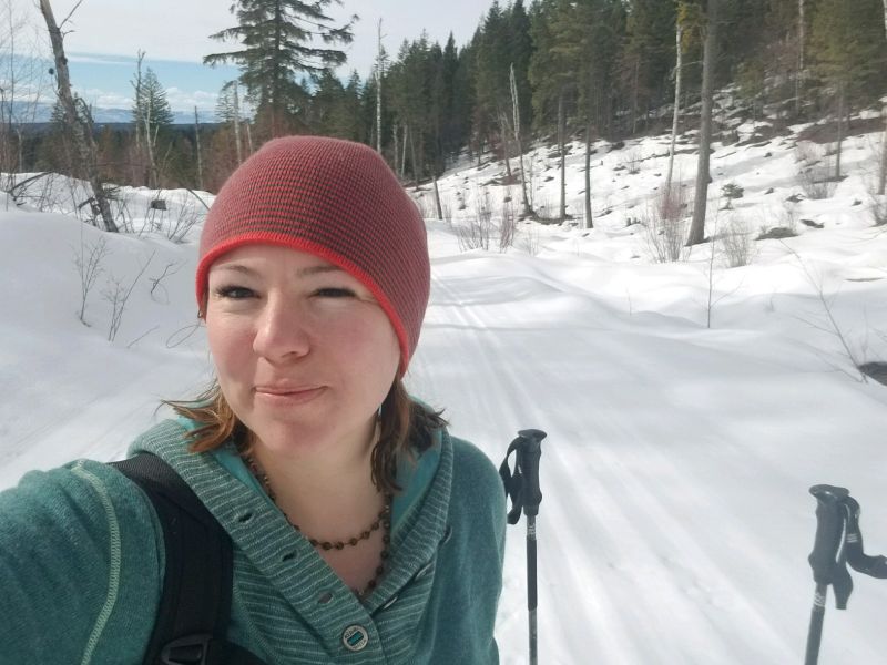 Larissa Skiing