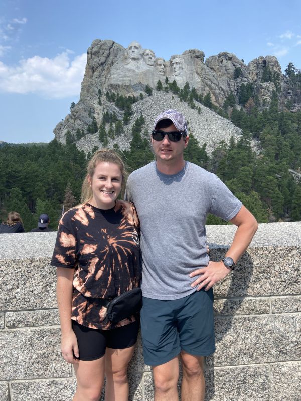 Visiting Mount Rushmore