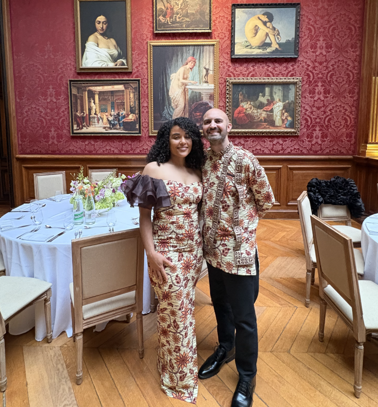 At Jared's Brother's Wedding Brunch
