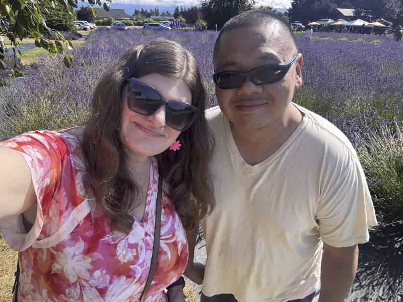 Attending the Lavender Festival Together