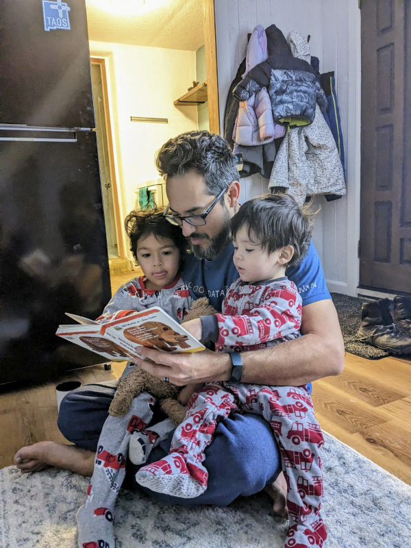 Reading Books With the Cousins