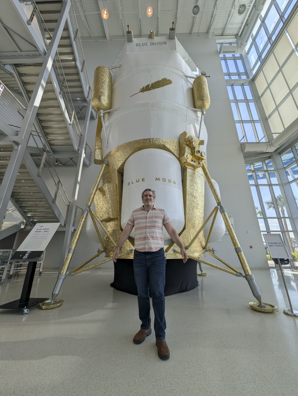 Ben Helps Build Moon Landers