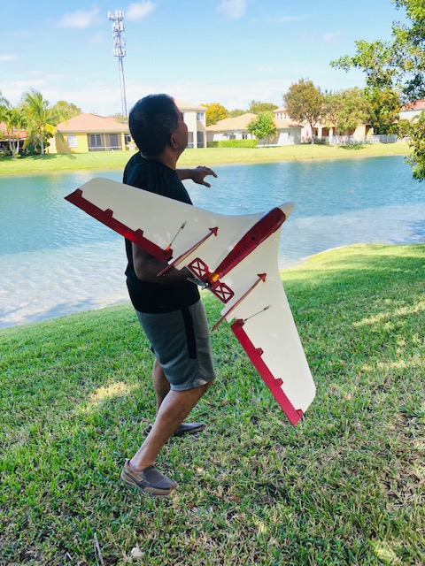 Nick Flying His RTF Plane