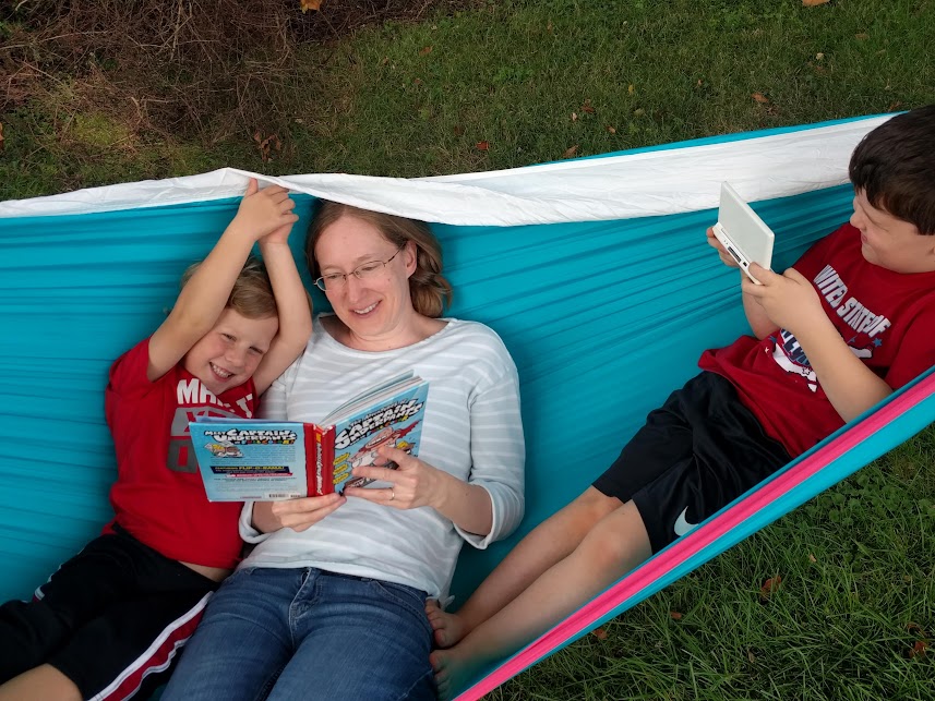 Reading a Funny Book Together