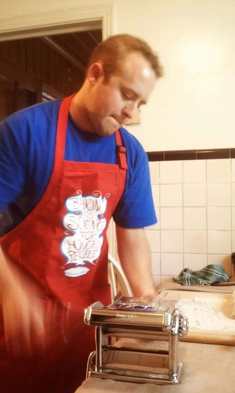John Loves to Make Pasta From Scratch