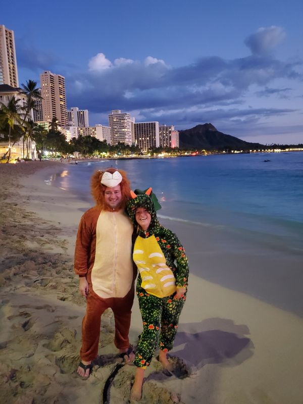 Being Silly in Hawaii