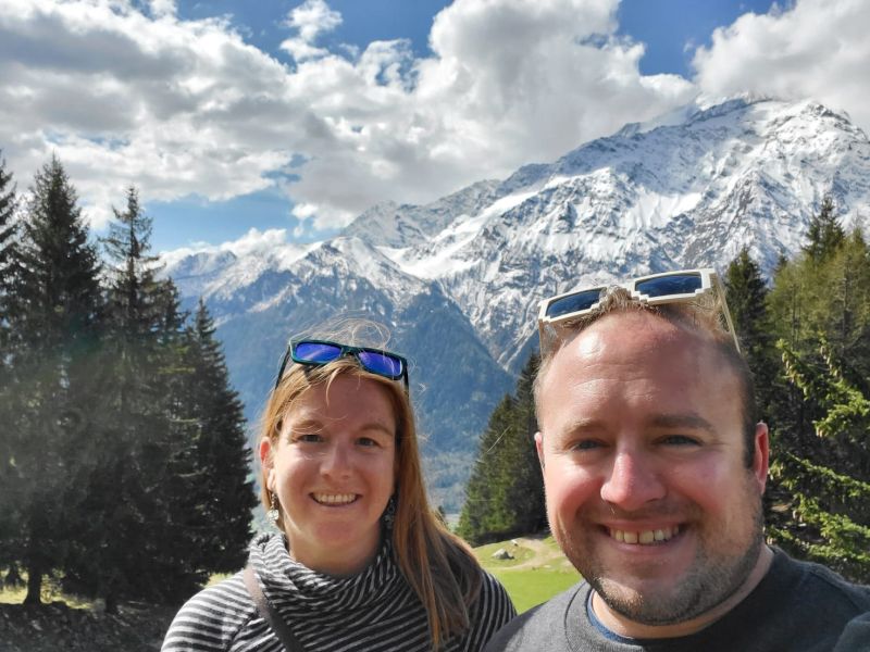 Hiking in the Swiss Alps