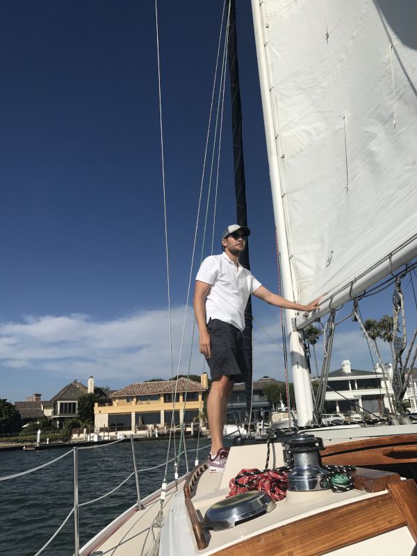 Helping to Get the Sails Set