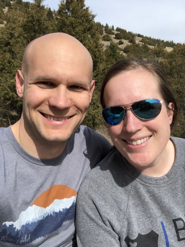 Enjoying a Hike Together